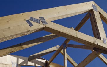 Isallt Bach roof trusses for new builds and additions